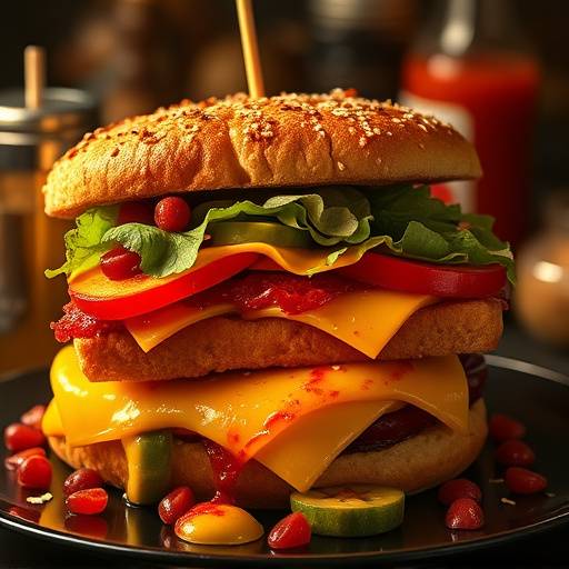 A Gatsby sandwich overflowing with fillings